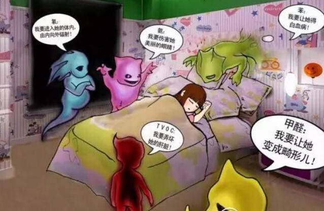 装修时不注意，装修完后甲醛超标后悔不已！